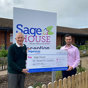 Peter Danks has been a dedicated supporter of Sage House for many years, generously hosting an annual community quiz each spring in Bosham in aid of us.
This year marked his seventh event, and we are truly grateful for his continued commitment and for supporting us in such a fun and engaging way.
Thank you, Peter.