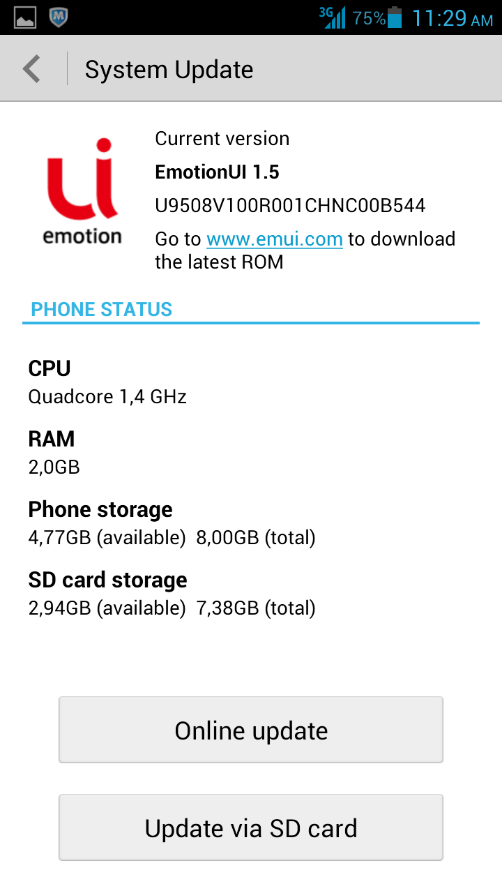 About phone upgrade