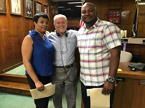 Baker Honors Councilman Heine's Rescuers