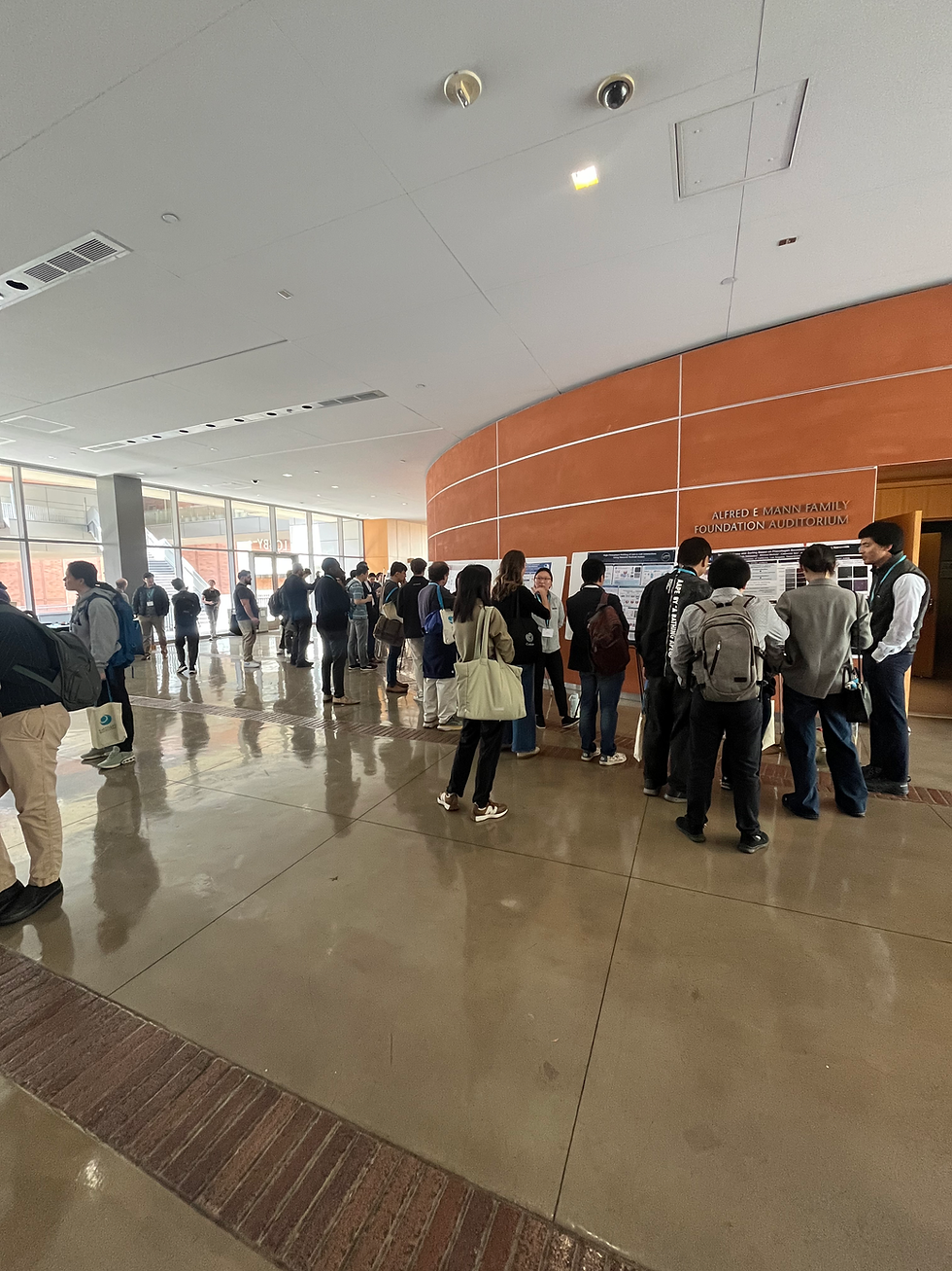 Poster session fun