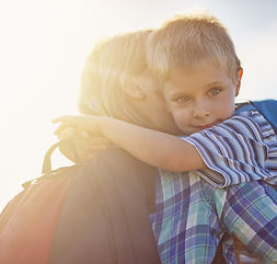 Child Hugging Parent