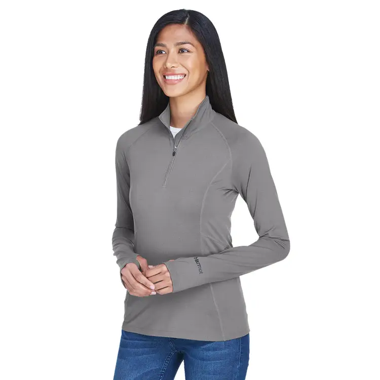 Thumbnail: MARMOT Woman's 1/2 Zip Meghan Cinder
