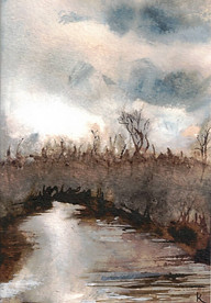 River Morda, Coed y Rae, Maesbury, Shrop