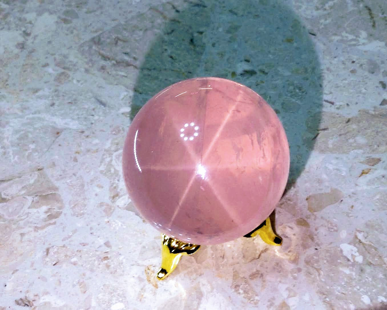 スターローズクォーツ丸玉（３サイズ）