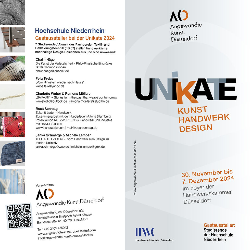 Unikate 2024 Einladungskarte neu