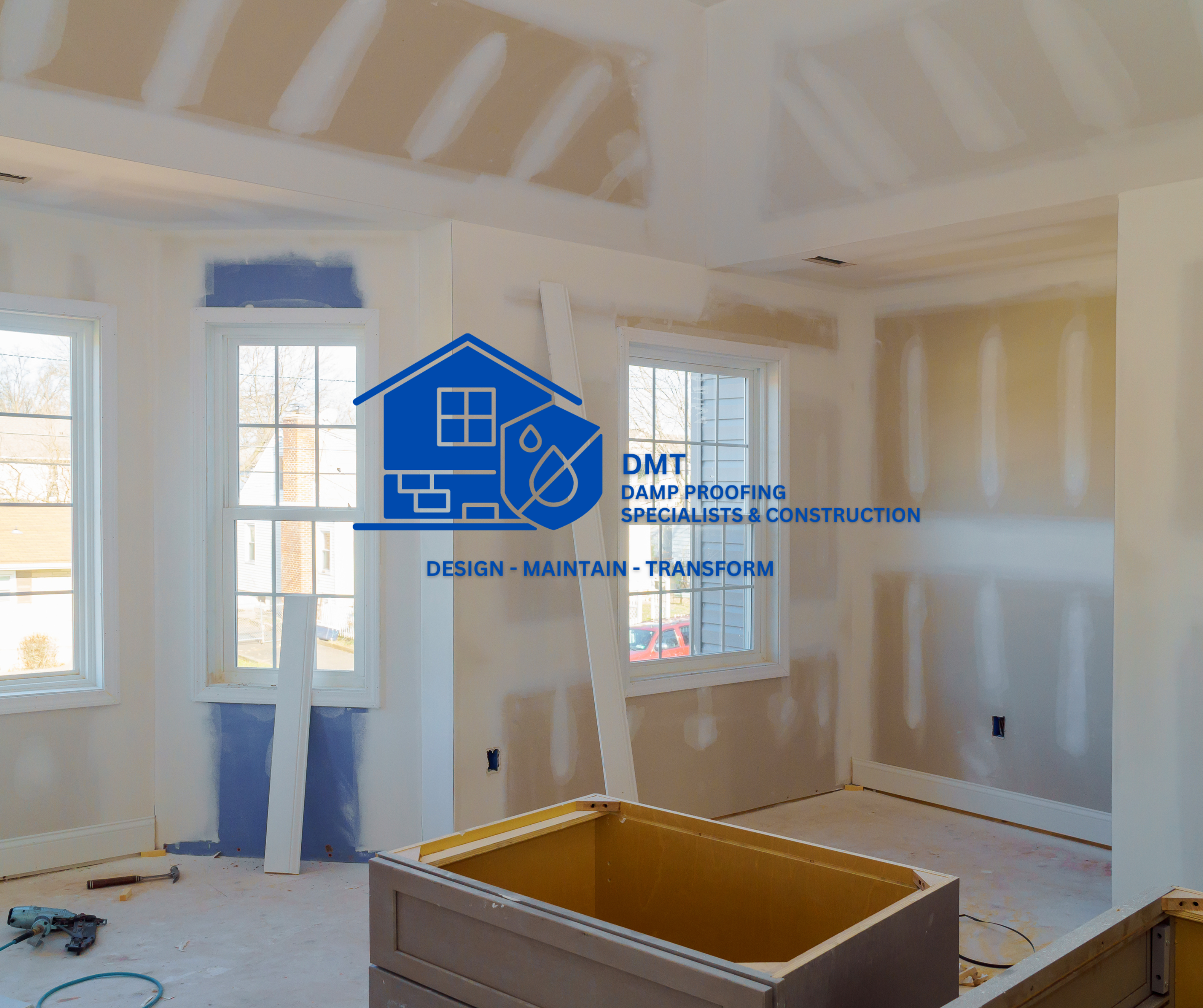 logo on some of our work (plastering)