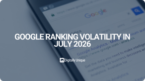 Google Ranking Volatility in July 2026