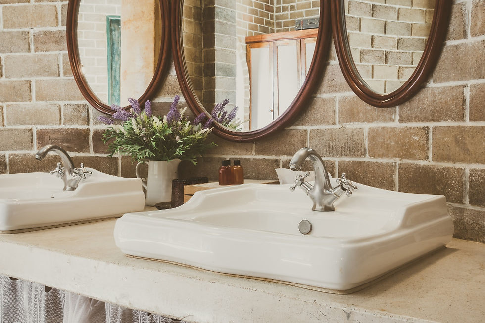 Apothecary-Style Bathroom