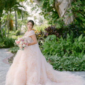 This blush-toned masterpiece, overflowing with soft textures and emotion, is the heart of our Fairycore narrative. A celebration of ethereal beauty and bold tenderness—where each ruffle and fold tells a chapter of her love story.