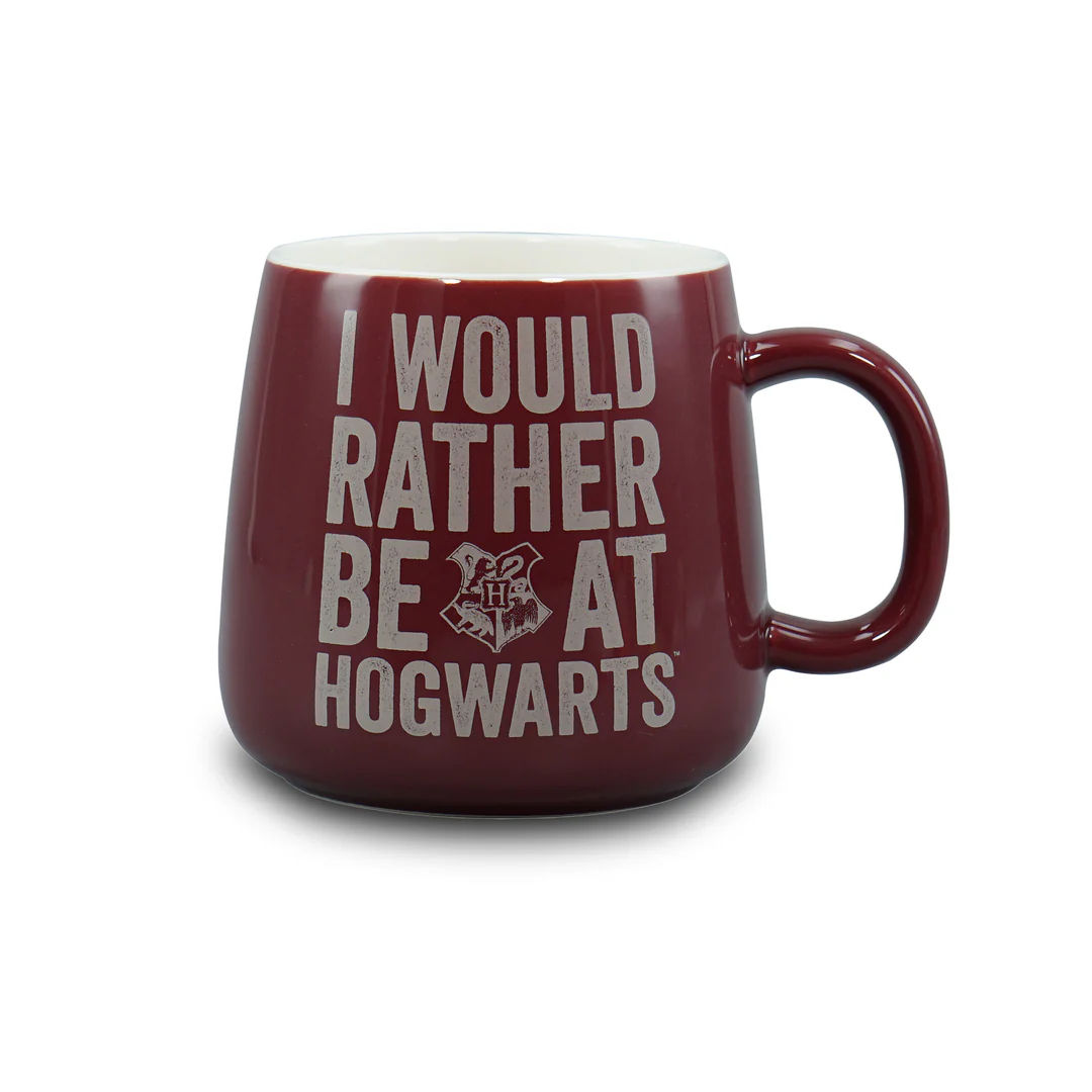 Harry Potter I’d Rather Be at Hogwarts Oval Mug