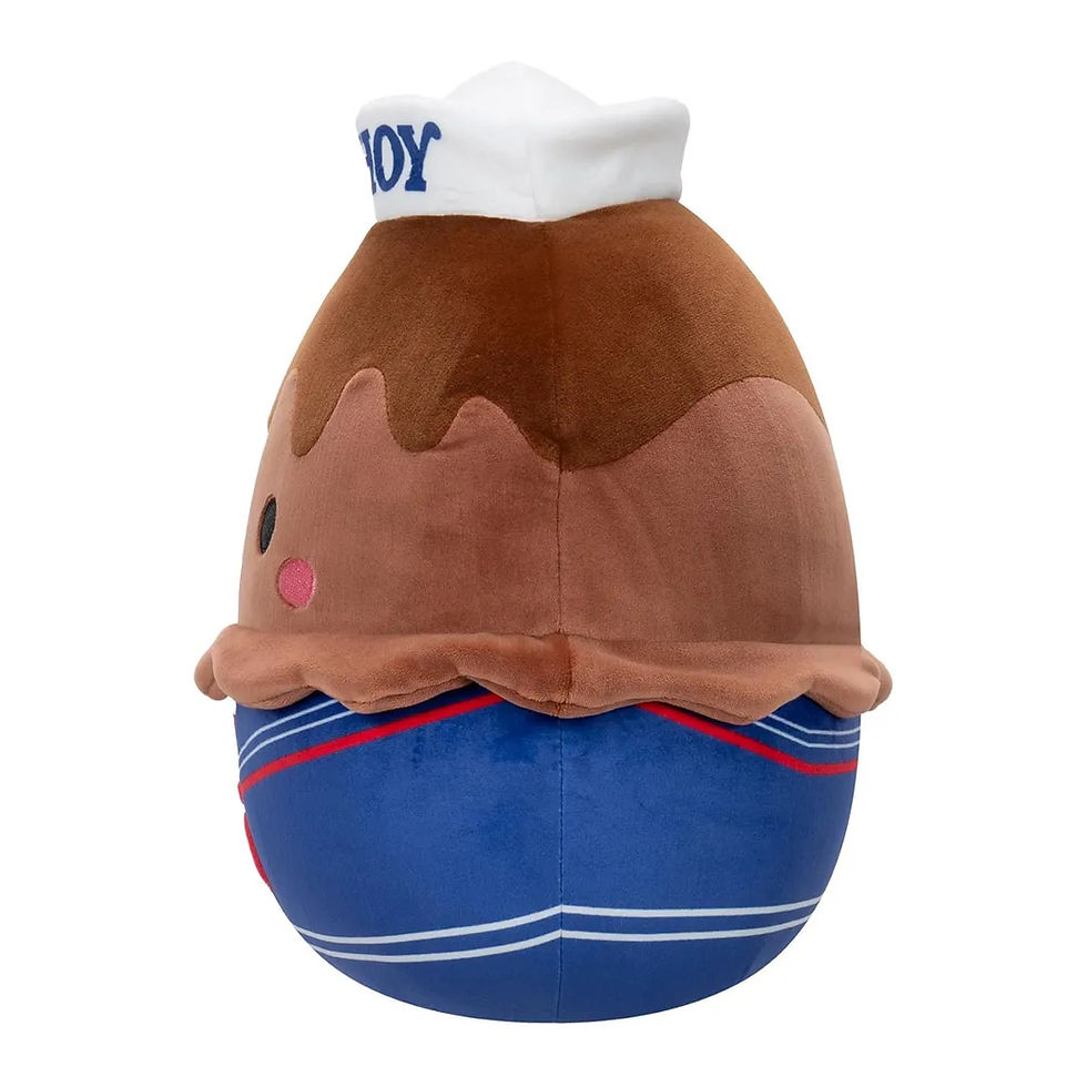 Miniature : Squishmallows Stranger Things Scoops Ahoy Chocolate Ice Cream Plush