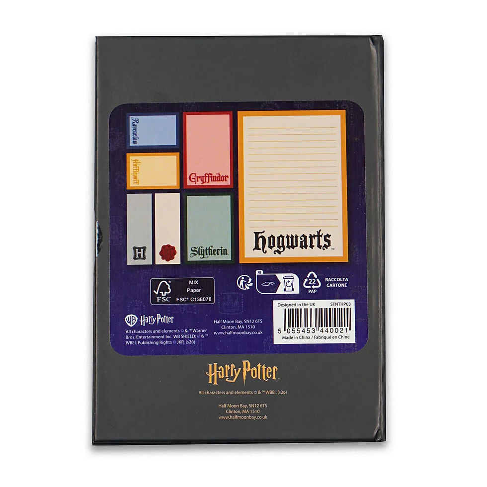 Thumbnail: Harry Potter Hogwarts Sticky Note Set A6