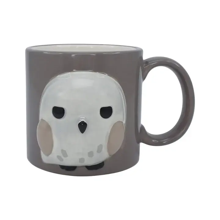 Harry Potter Hedwig Kawaii Embossed 3D Mug
