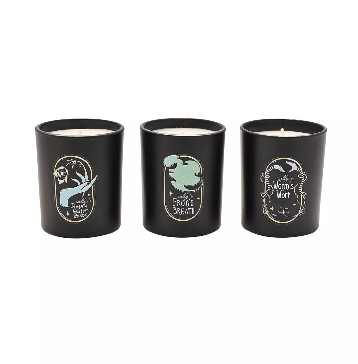 Disney Nightmare Before Christmas Set of 3 Candles