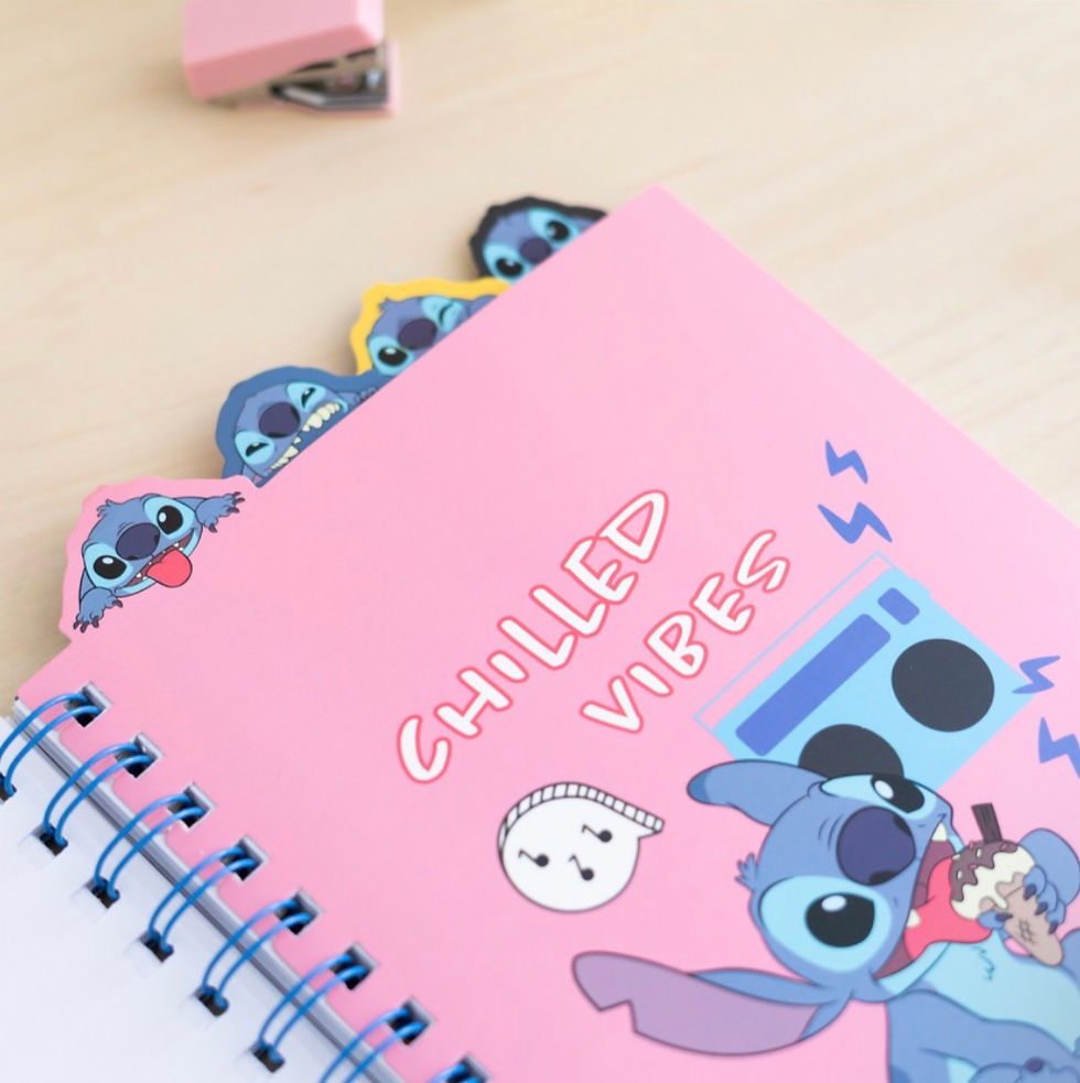 Thumbnail: Disney Stitch Project Notebook