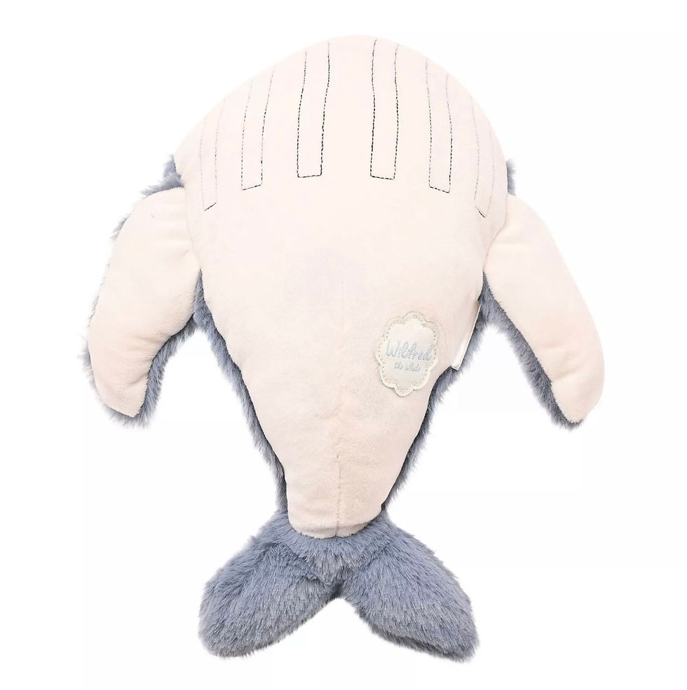 Thumbnail: Softies Wilfred the Dark Blue Whale Plush