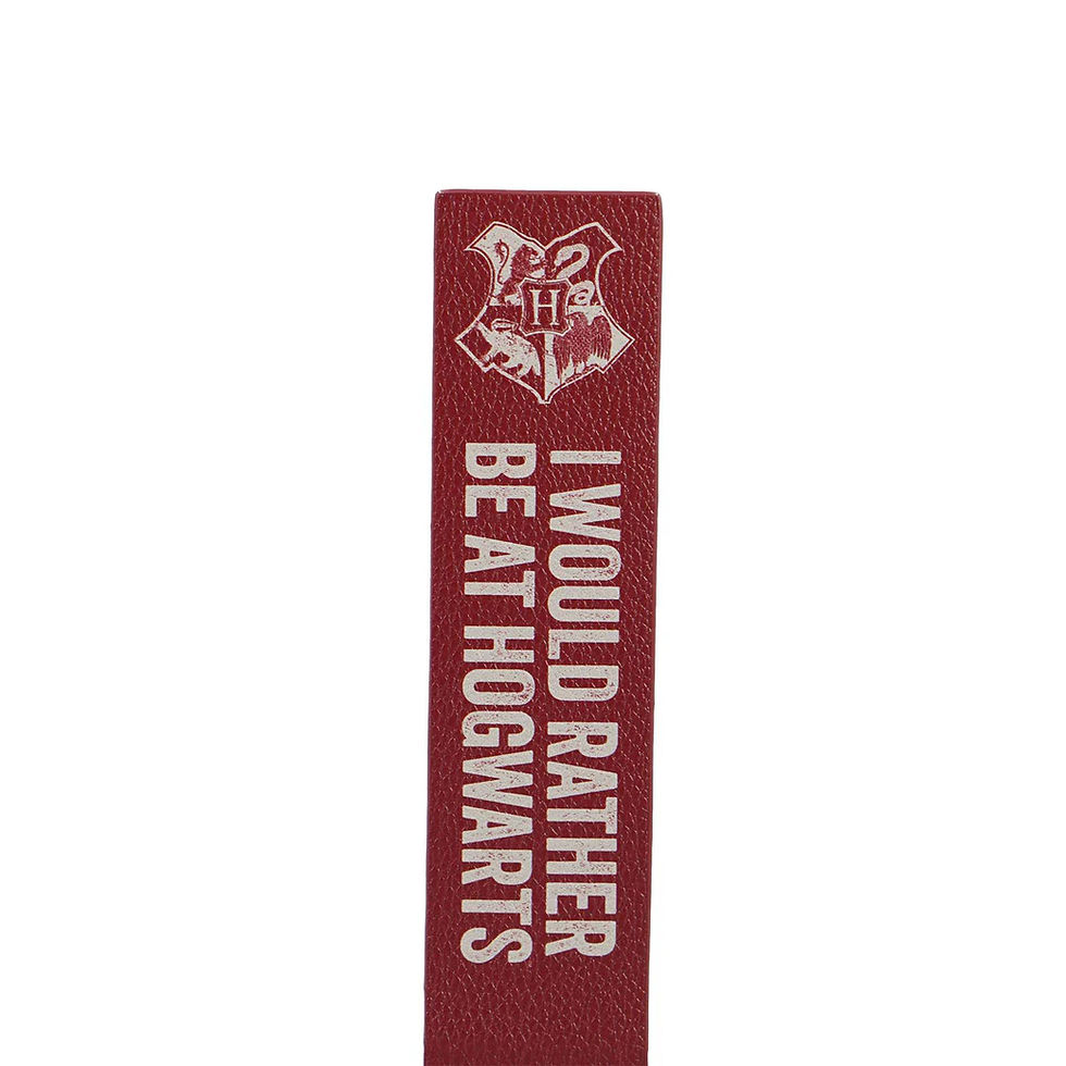 Miniature : Harry Potter I’d Rather Be at Hogwarts PU Bookmark