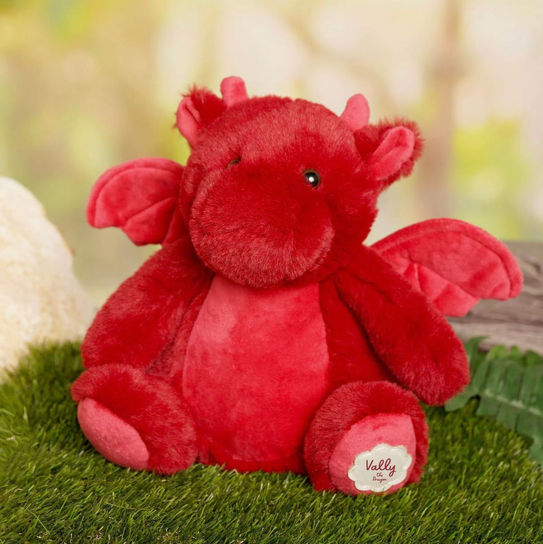 Softies Vally the Red Dragon Plush