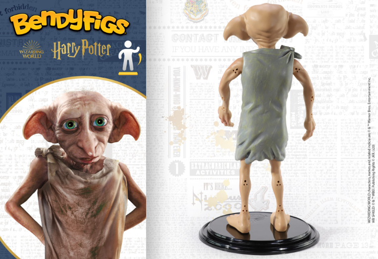 Thumbnail: Noble Collection Harry Potter Dobby Bendyfig