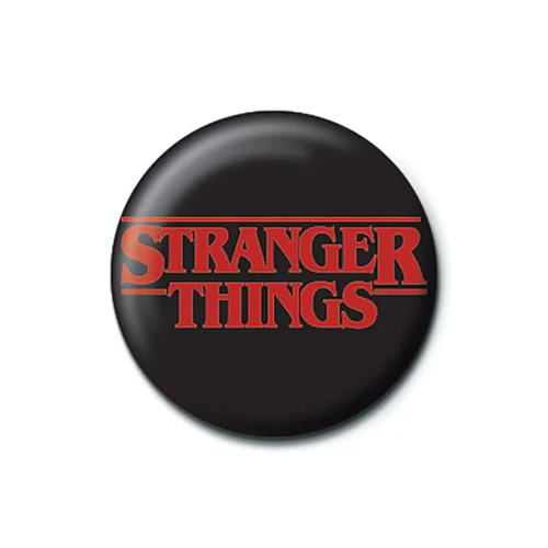 Stranger Things Logo Button Badge | Swish and Flick