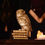 Thumbnail: Harry Potter Hedwig Gold Ornament 