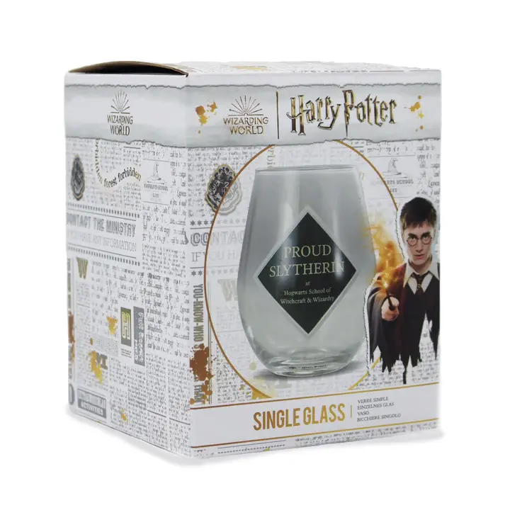 Thumbnail: Harry Potter Proud Slytherin Glass Tumbler