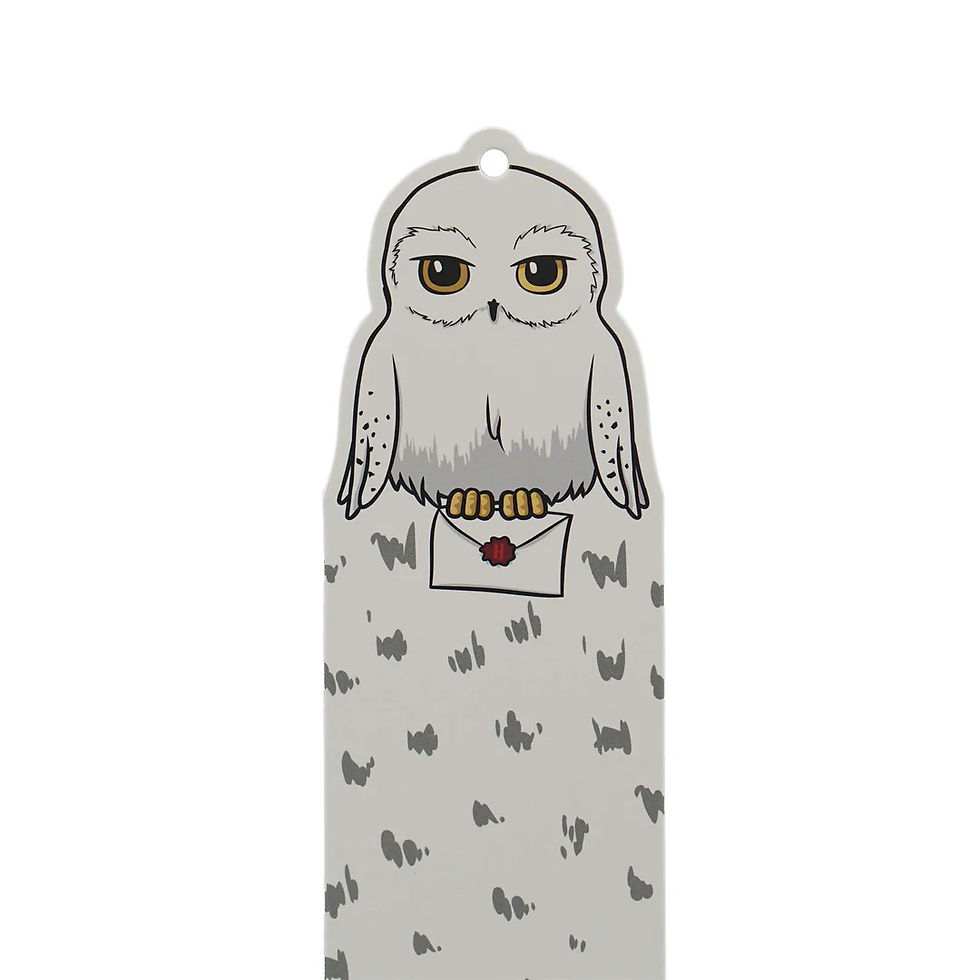 Miniature : Harry Potter Hedwig Bookmark with Charm and Tassel