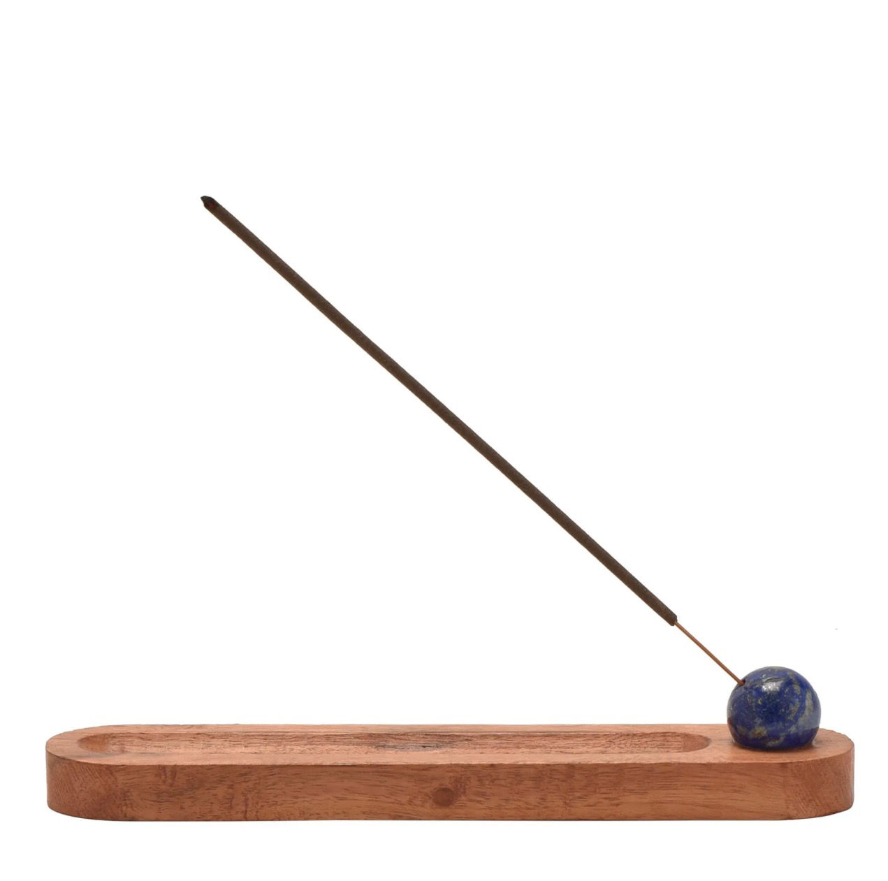 Lapis Lazuli Ball Incense Holder