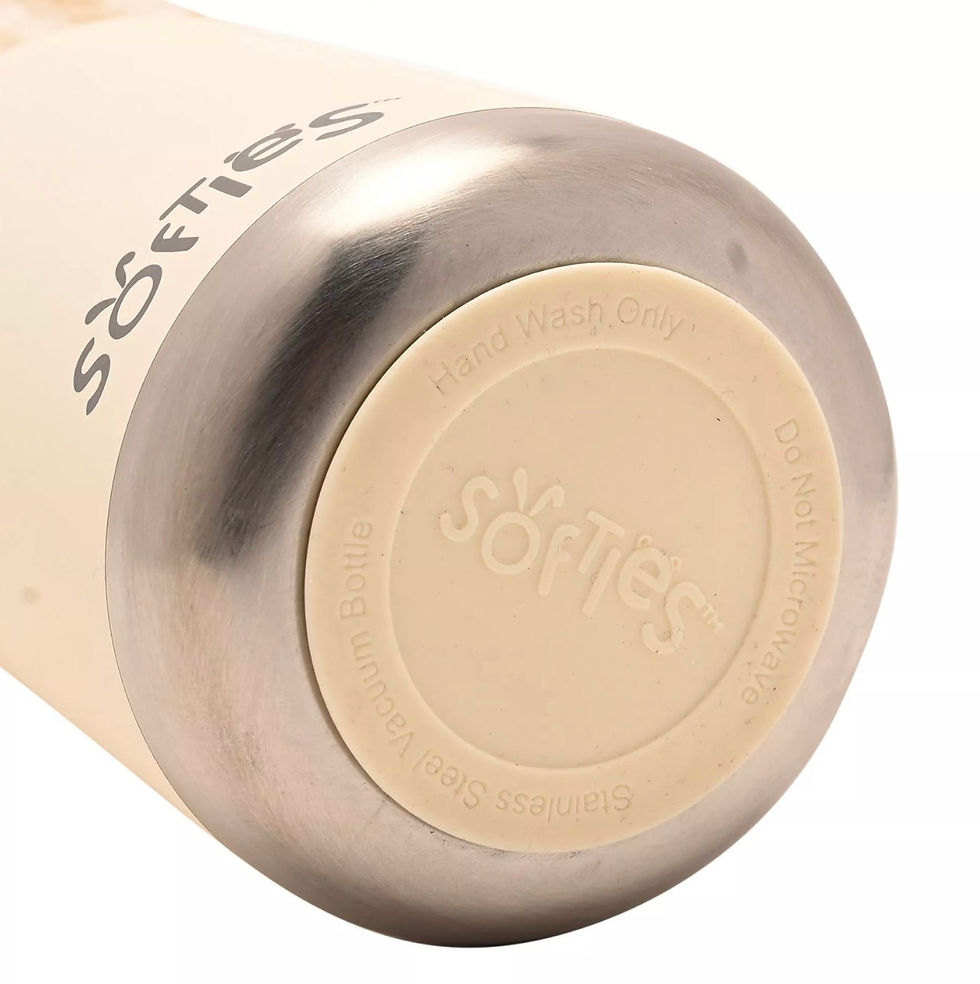 Miniature : Softies Talia the Cream Bunny Stainless Steel Water Bottle