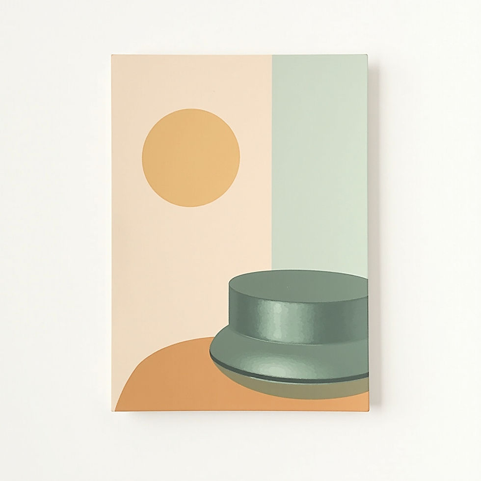 Geometric Light Print