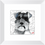 Thumbnail: Schnauzer Framed Illustration