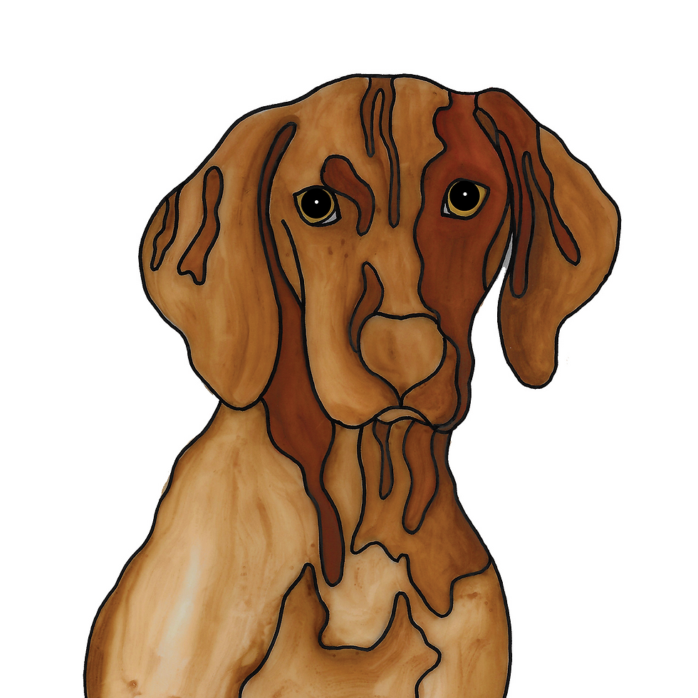 Thumbnail: Stole My Heart Vizsla Personalized Enamel Mug