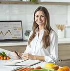 Acompañamiento nutricional completo para mujeres, incluye programa Reinventa, asesorías personalizadas, cursos grabados y seguimiento por 6 meses.