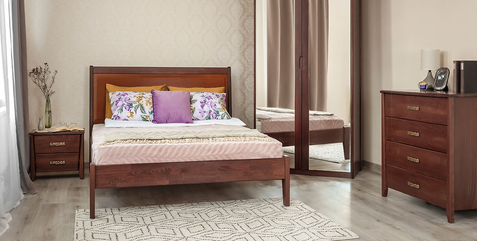 Кровать CITY PREMIUM с филенкой без изножья - ОЛИМП