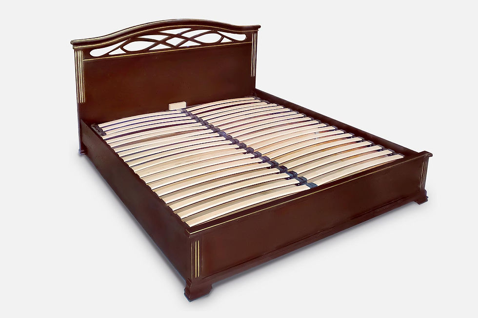 Прев'ю: Кровать Виктория металлический каркас, ясень - АртНико