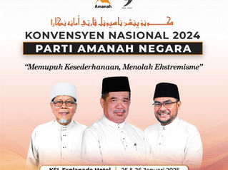 Jemputan ke Konvensyen Nasional 2024 Parti Amanah Negara