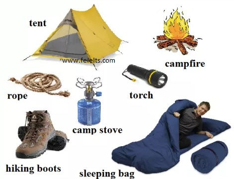 camping vocab