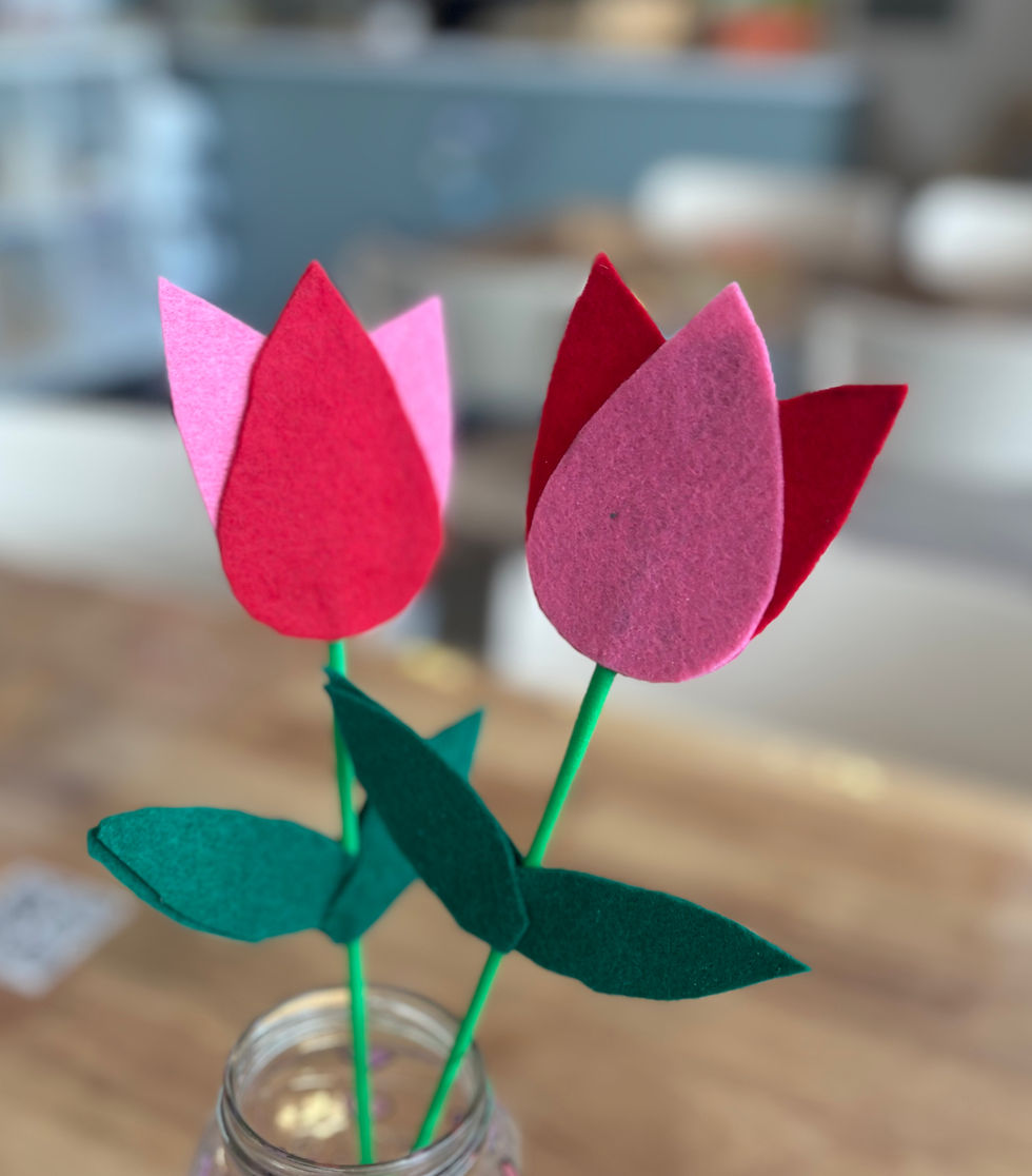 Mini - Bricolage "Fleurs pour maman"