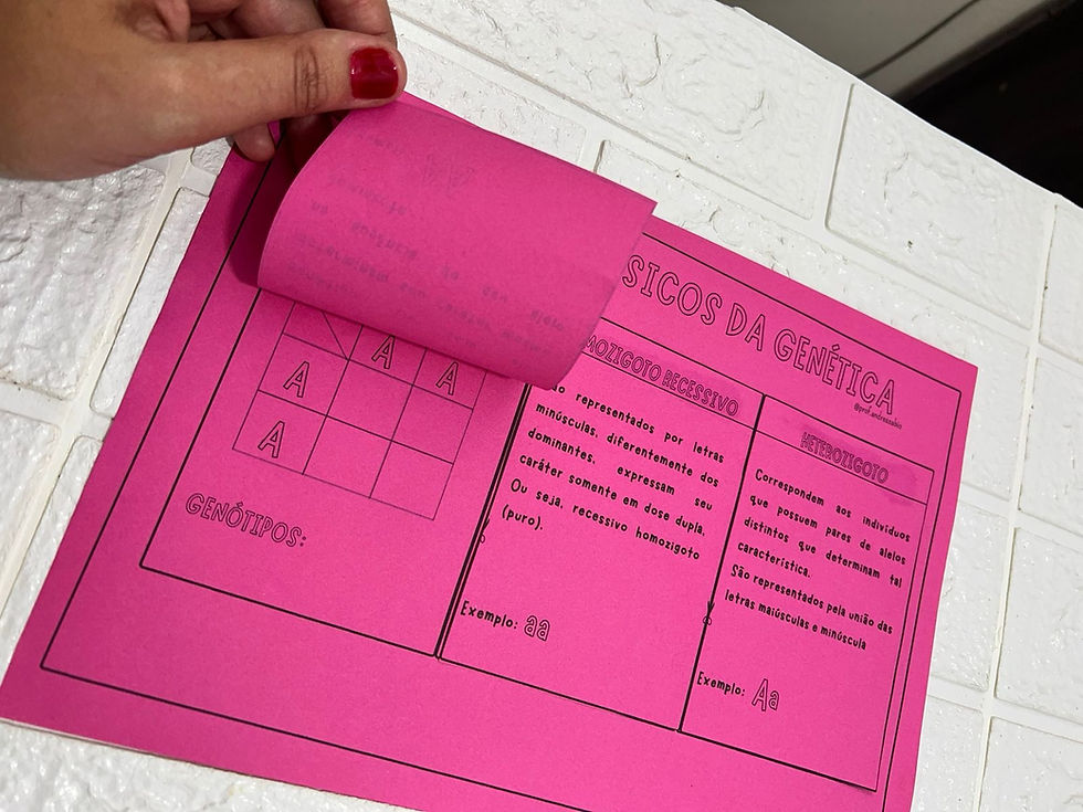 Miniatura: ATIVIDADE- CONCEITOS BÁSICOS GENÉTICA