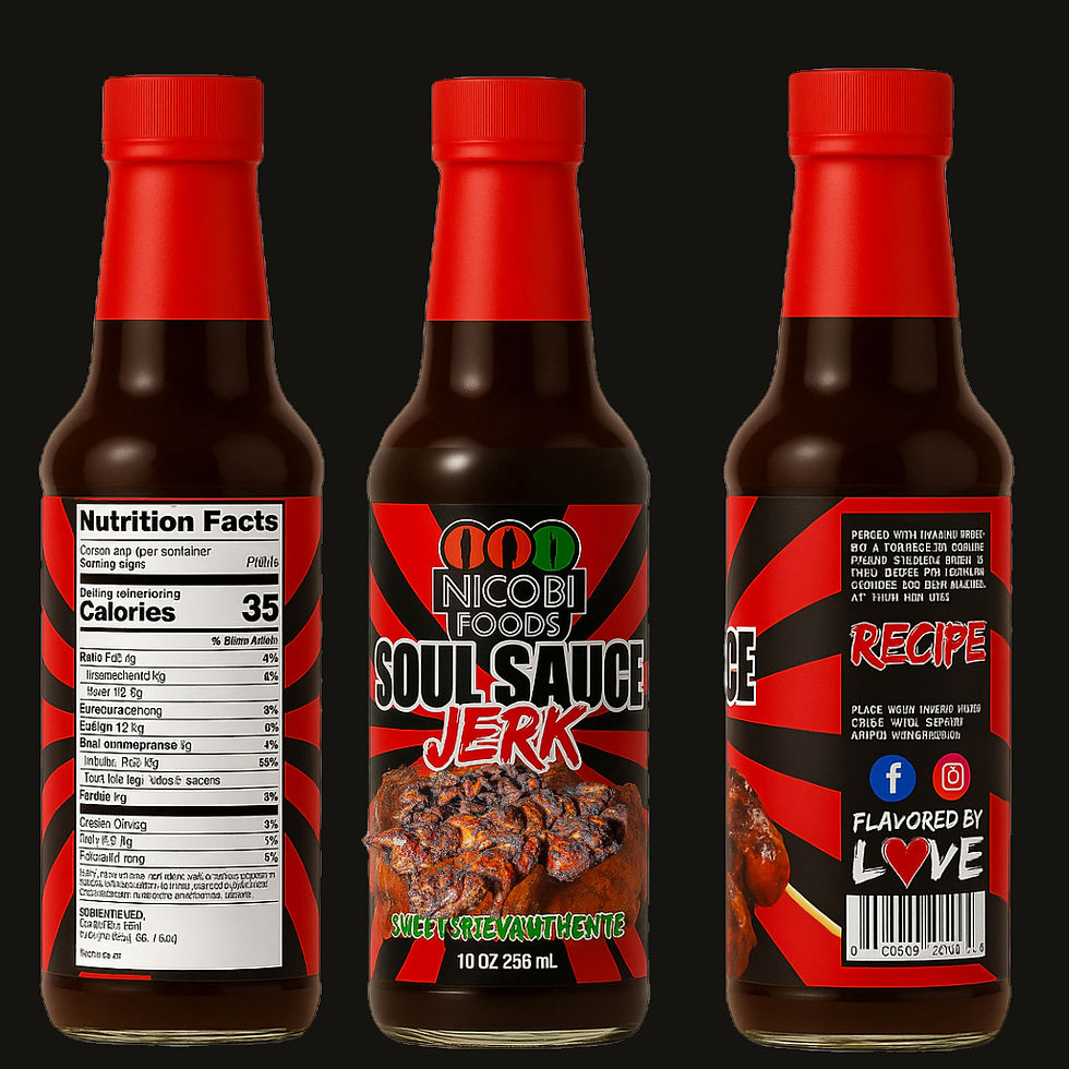 Thumbnail: Nicobi Foods Soul Sauce – Jerk (Smoky Caribbean Heat)