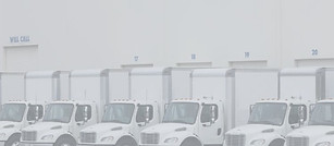Line of Cargo Trucks