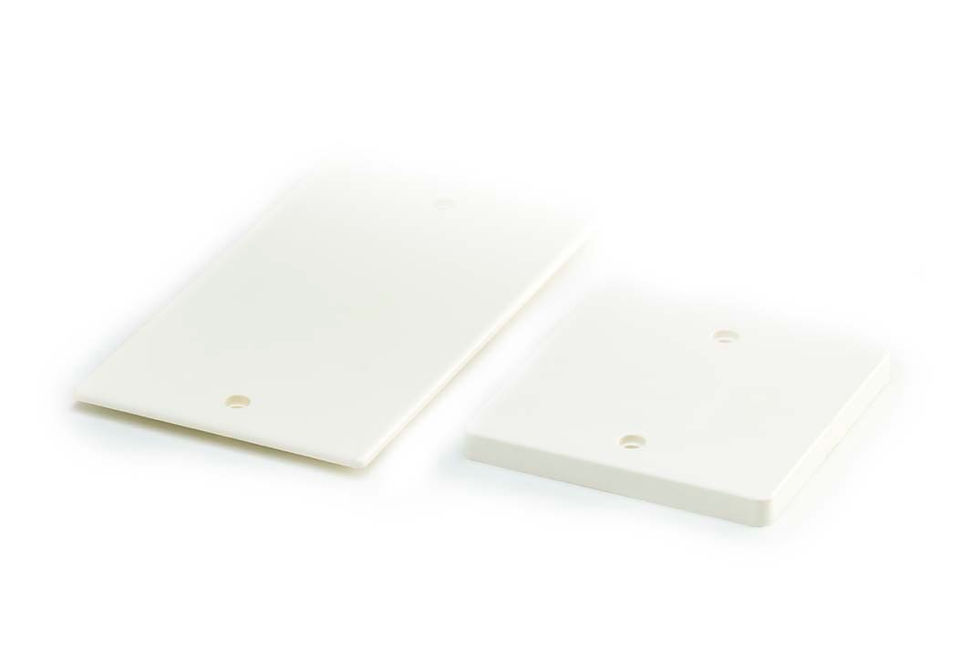 พีวีซี ฝาปิดกล่องพักสายสี่เหลี่ยม (PVC Junction Box Cover: BS)