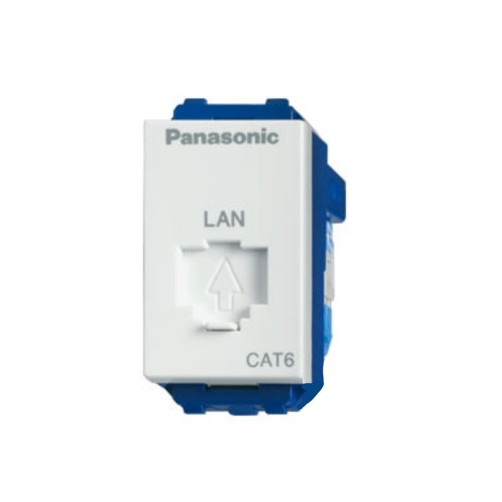 ปลั๊กคอมพิวเตอร์ พานาโซนิค WEG24886 (CAT6E Data Modular Jack Panasonic:WEG24886)