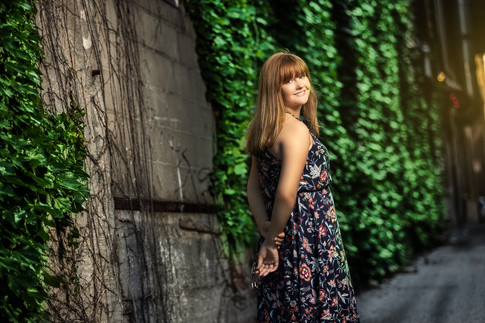 Senior Session in Downtown Omaha