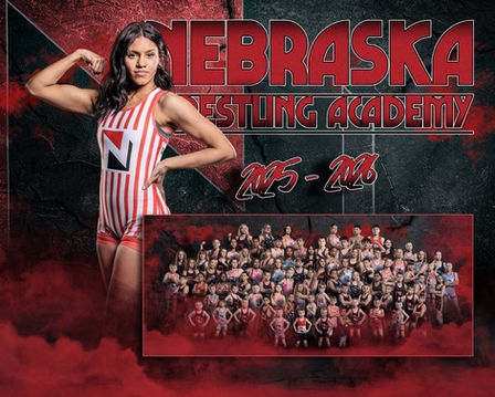 Nebraska Wrestling Academy team photo