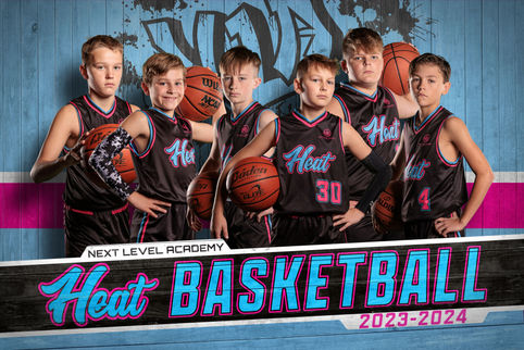 Heat Basketball Team Photo
