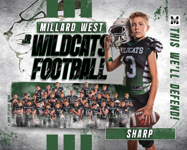 Millard West Jr Wildcats team photos