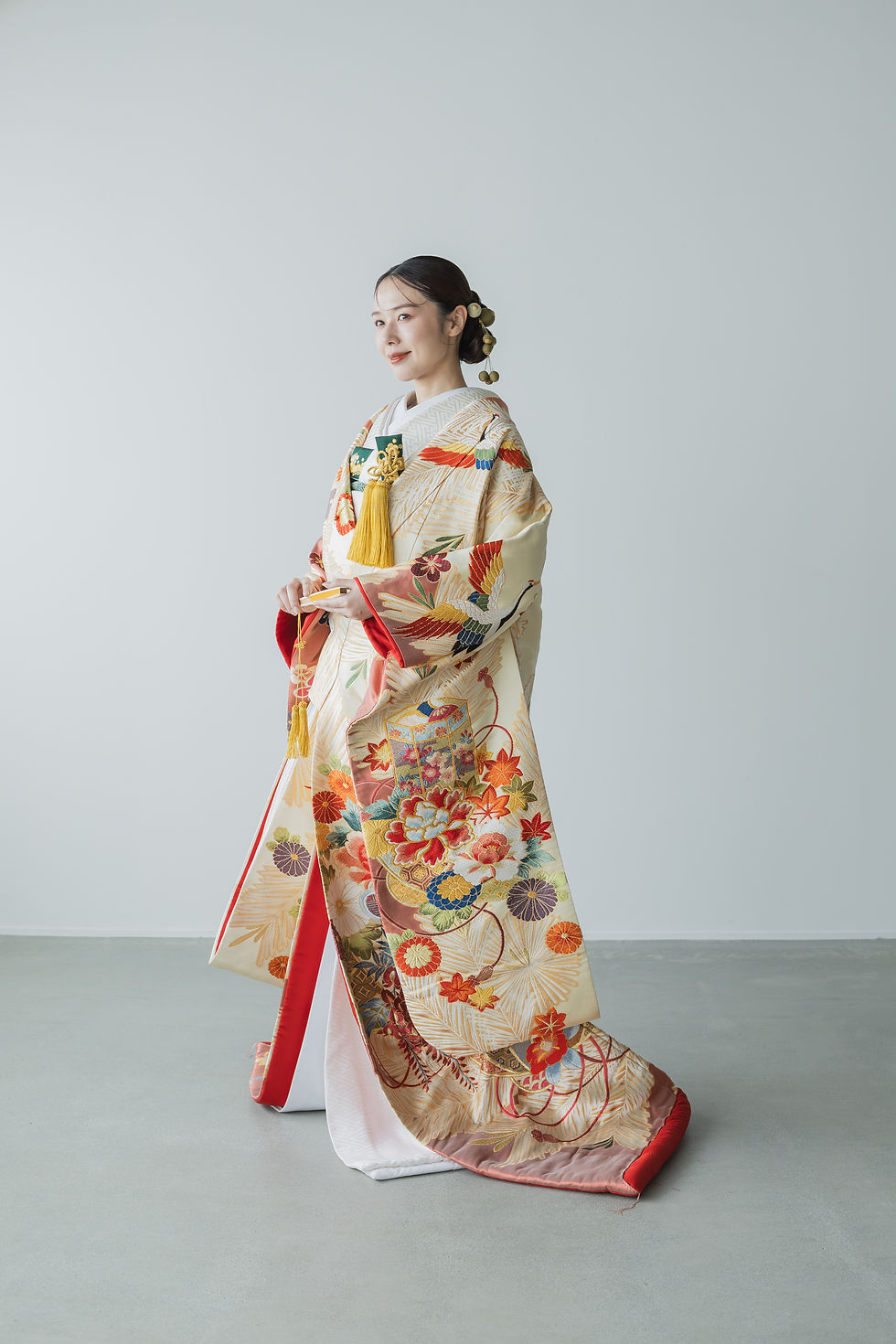 松壽花笠文