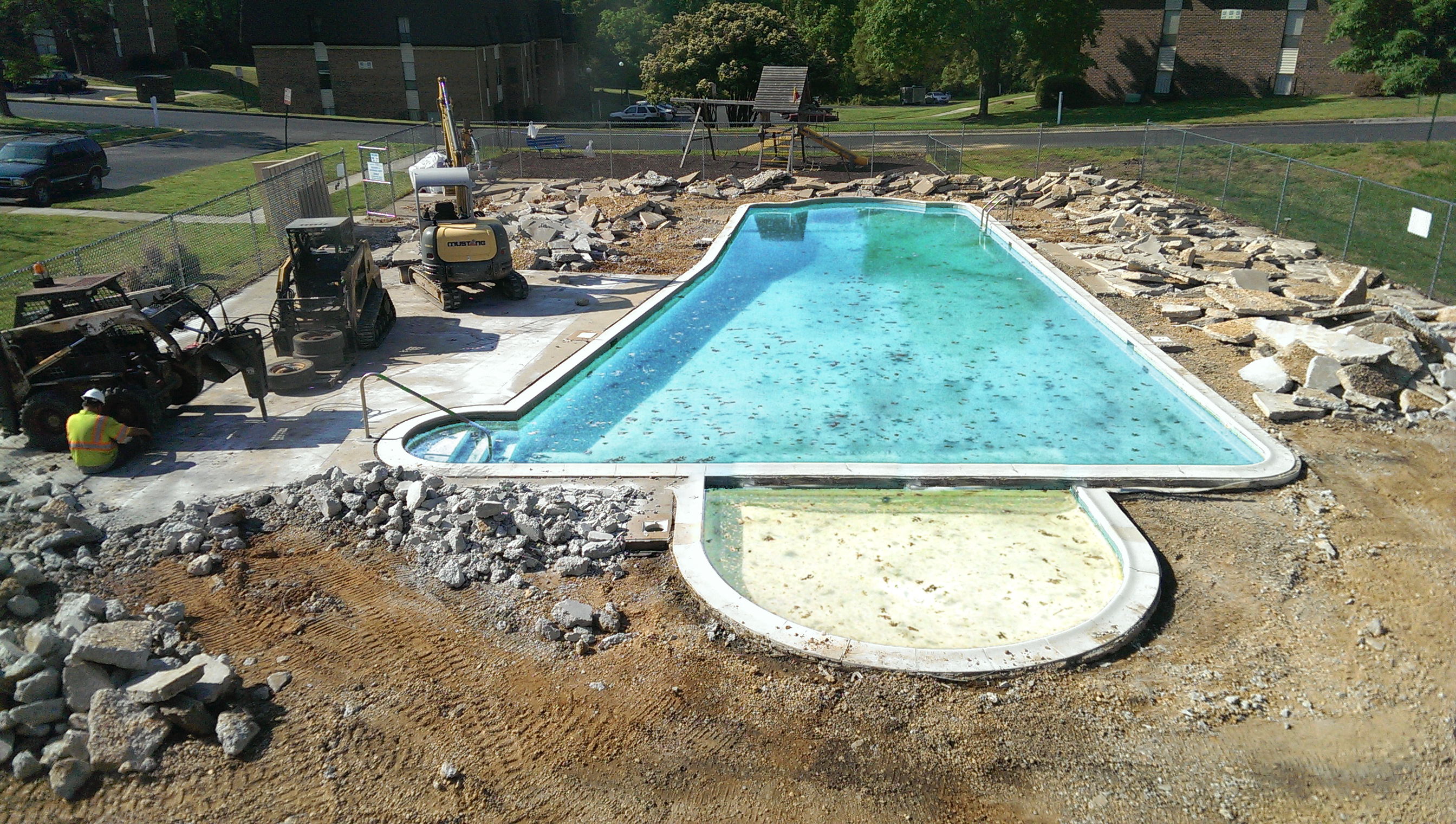 Pool Before