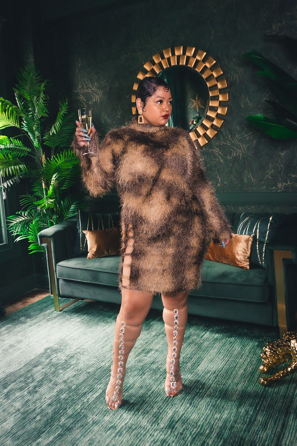 Thumbnail: The Cocoa Mirage Dress